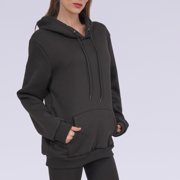 MINARK Womens Pullover Hoodie Kangaroo pocket - Picture 2 of 3
